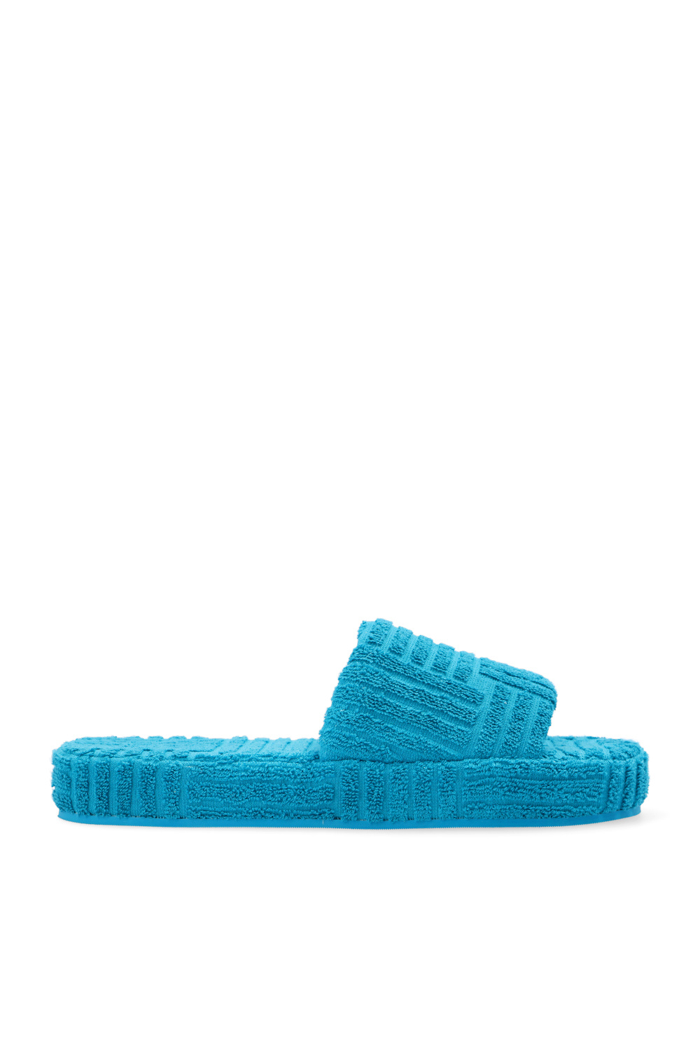 Blue 'Resort Sponge' slides Bottega Veneta - GenesinlifeShops